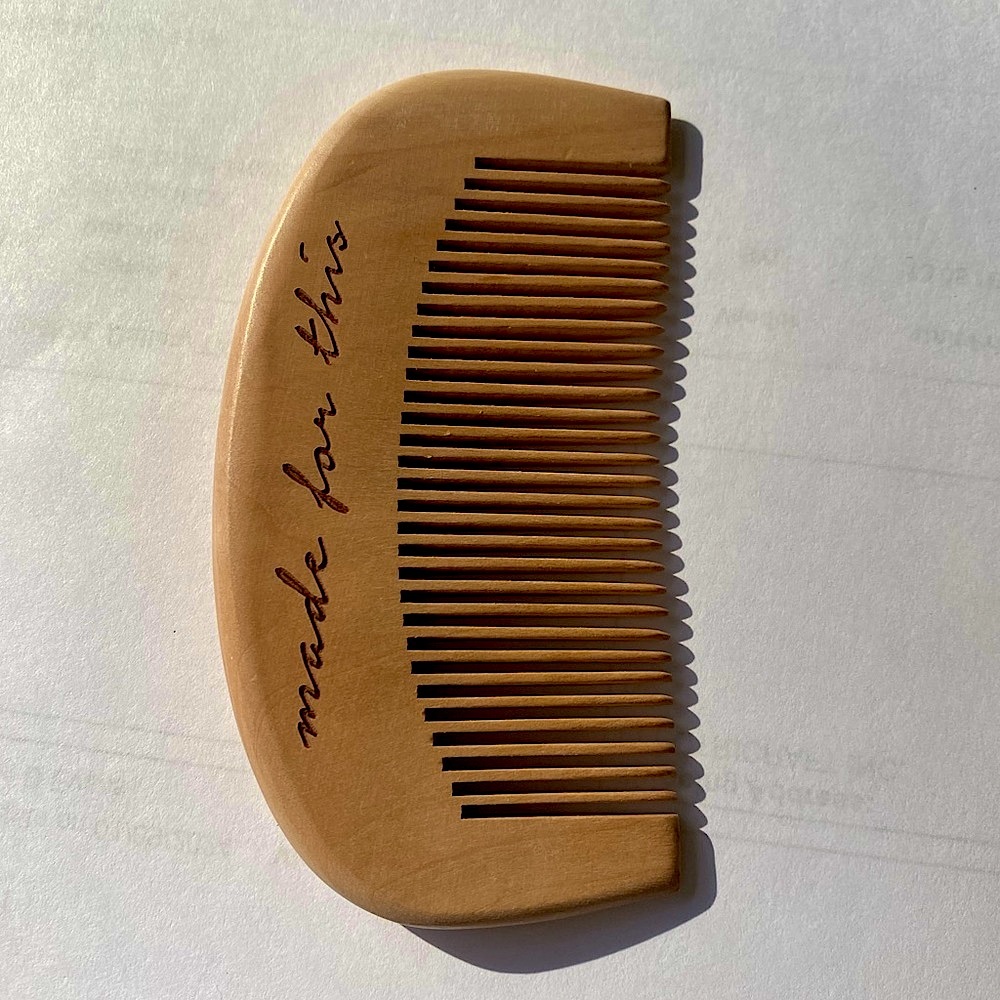 Natural Wood Birthing Comb